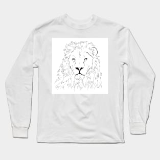 Lion face Long Sleeve T-Shirt